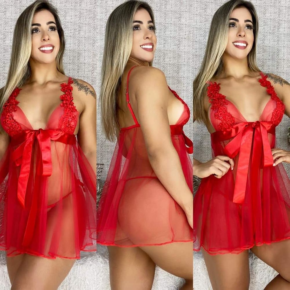 Camisola Sensual Luxo Jeito Sexy